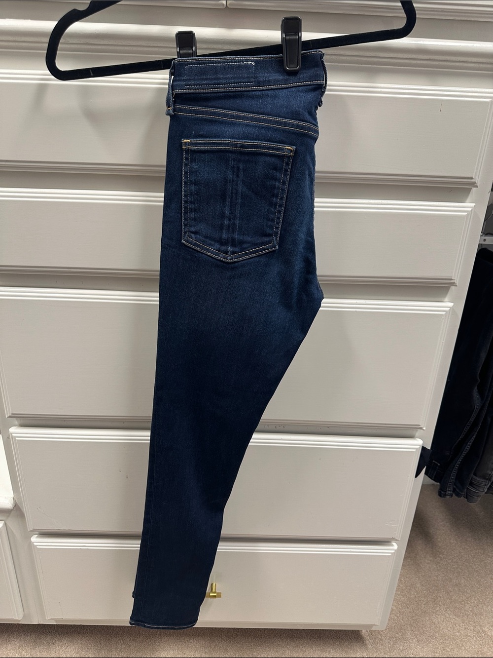 rag & bone Dark Indigo Ankle Skinny Jeans